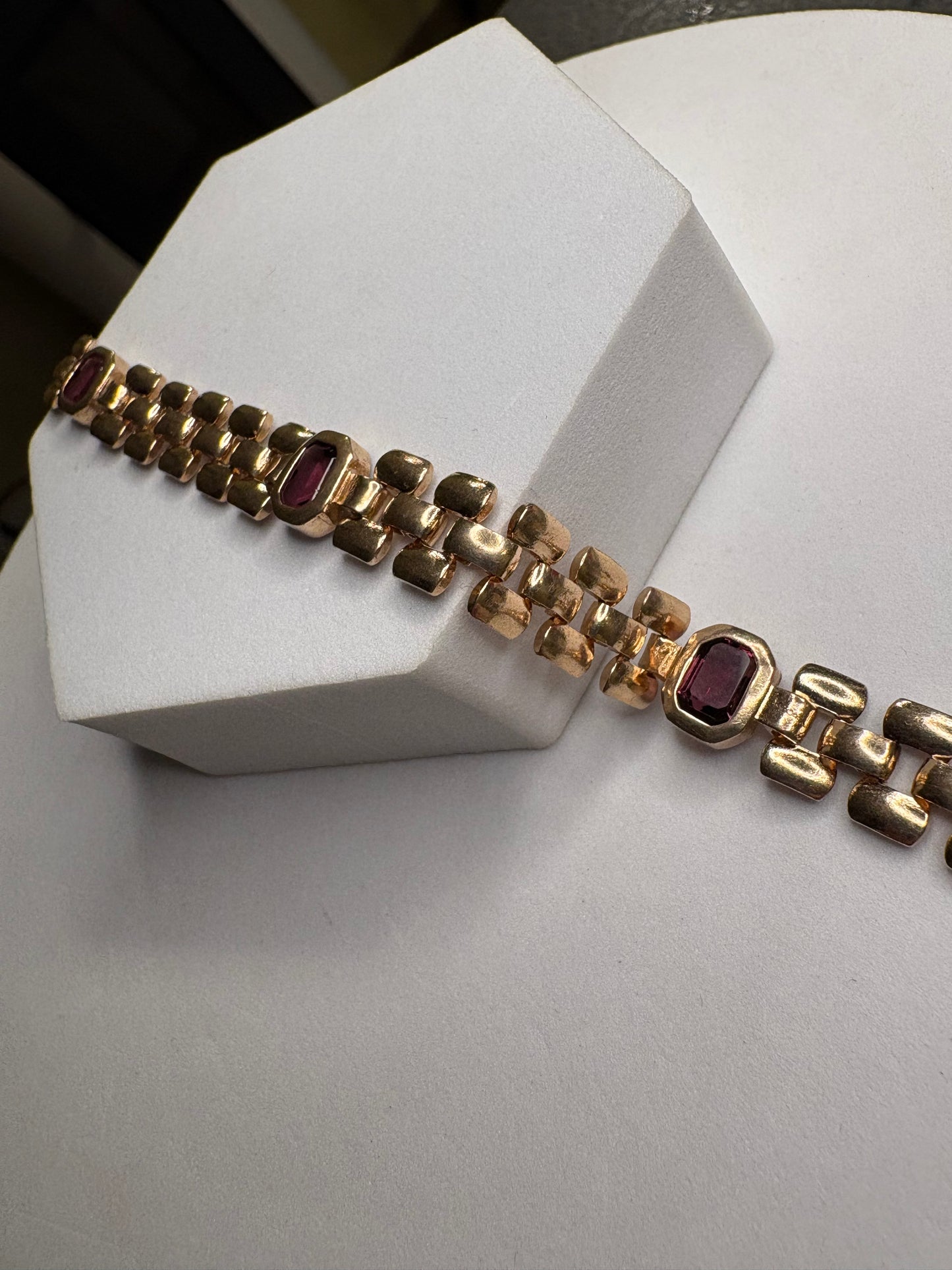 Bracciale Cristalli viola