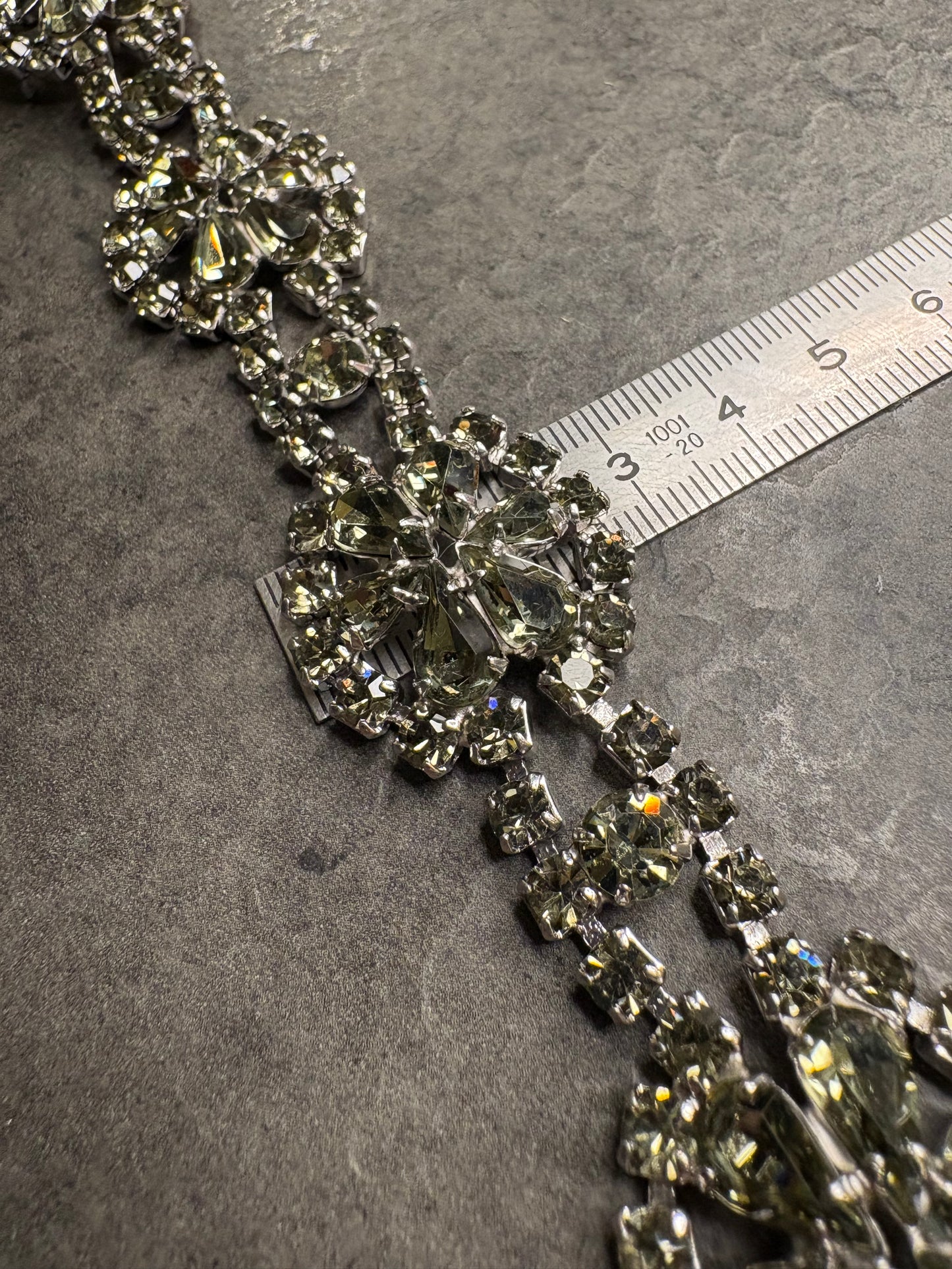 Bracciale Cristalli grigi