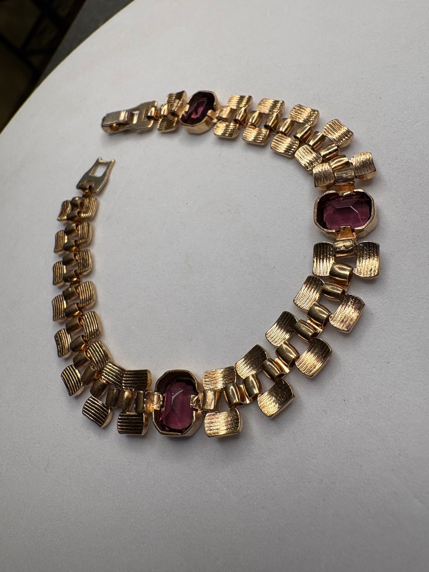 Bracciale Cristalli viola
