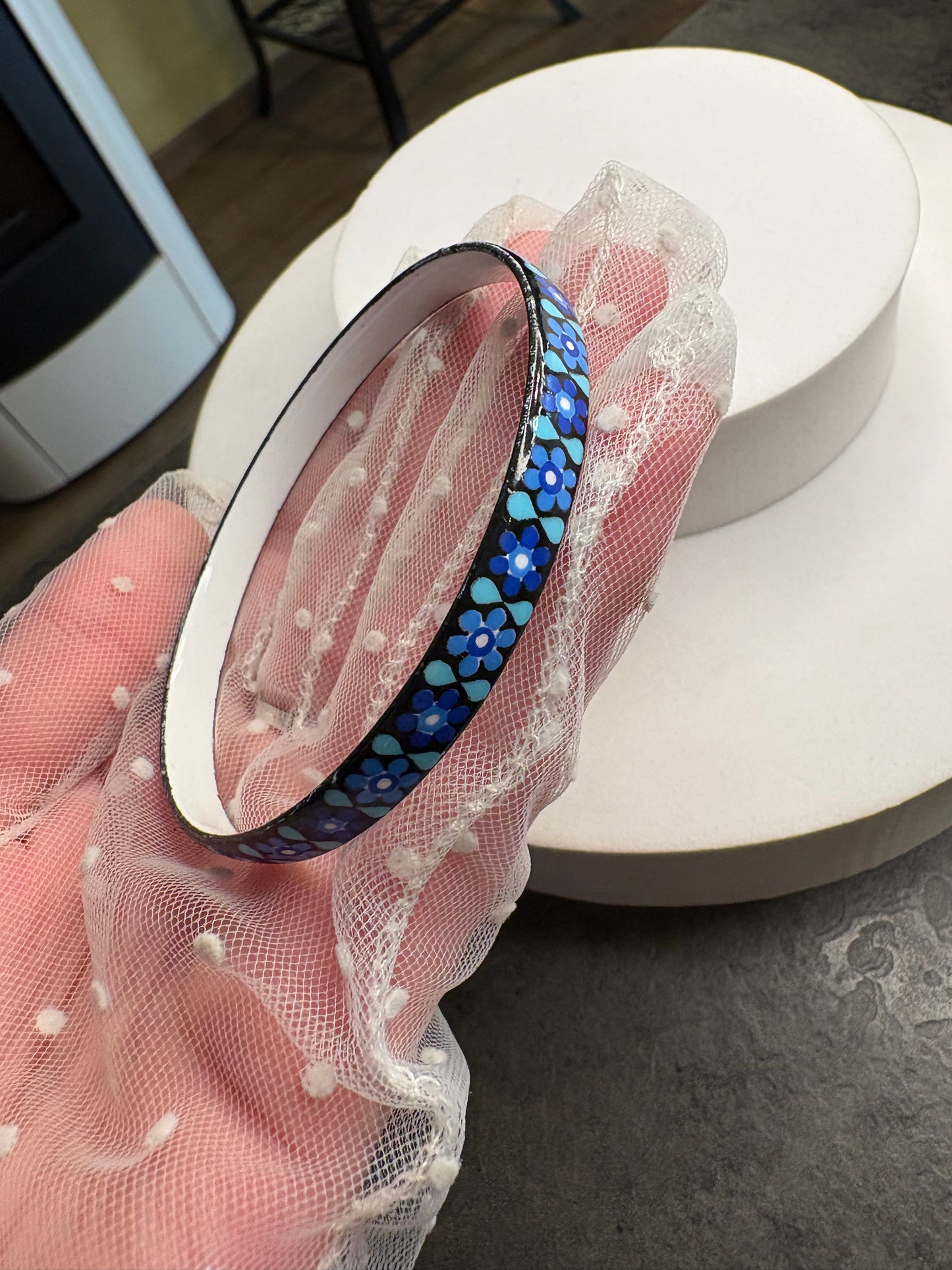 Bracciale Rigido Blu