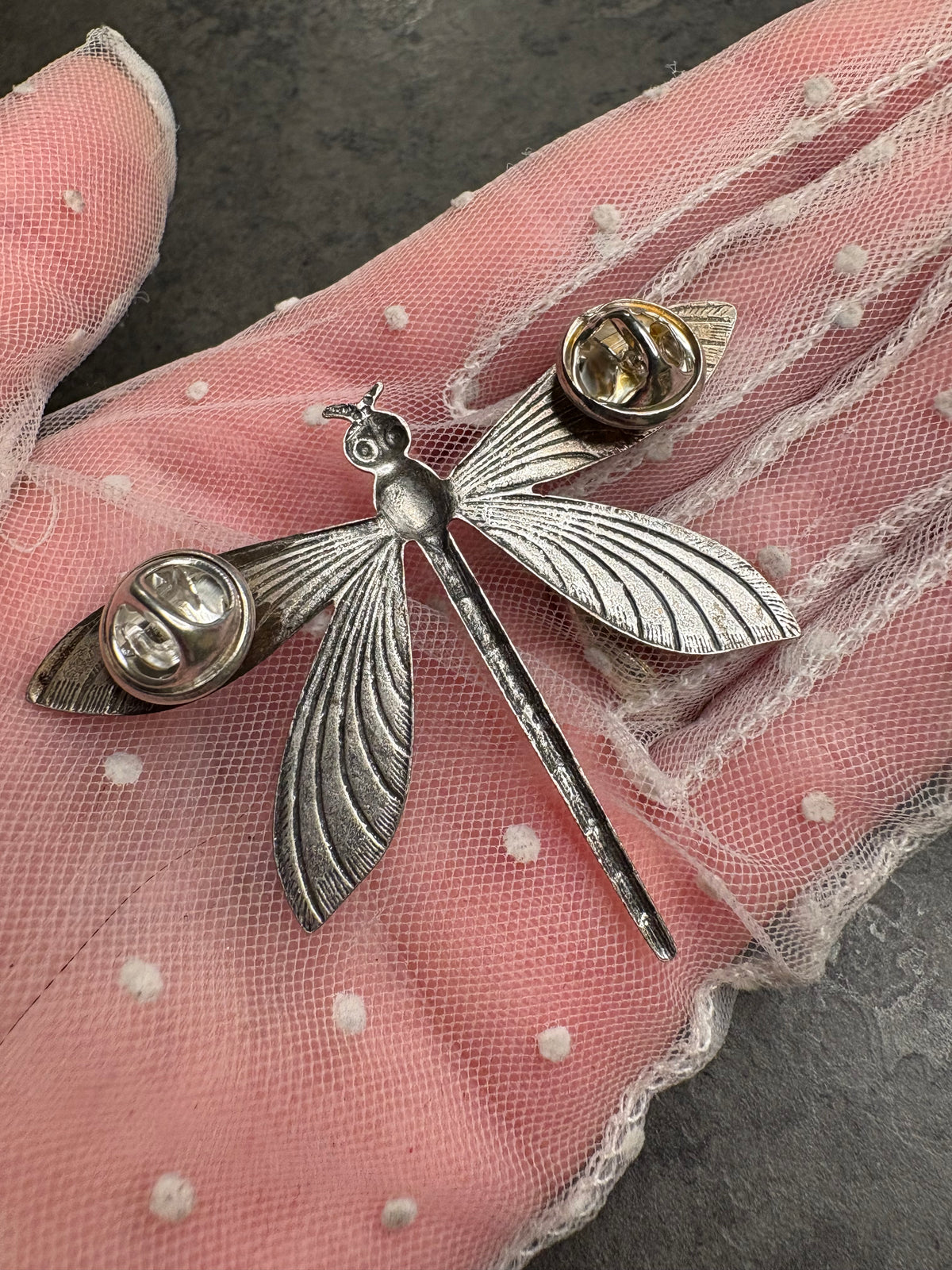 Pin doppio Libellula