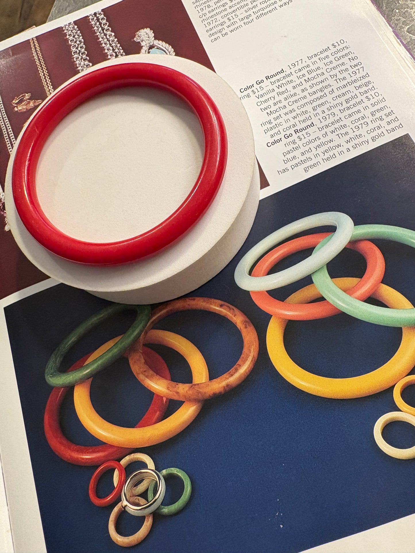 Bracciale  Avon “Color Go Round” – 1977