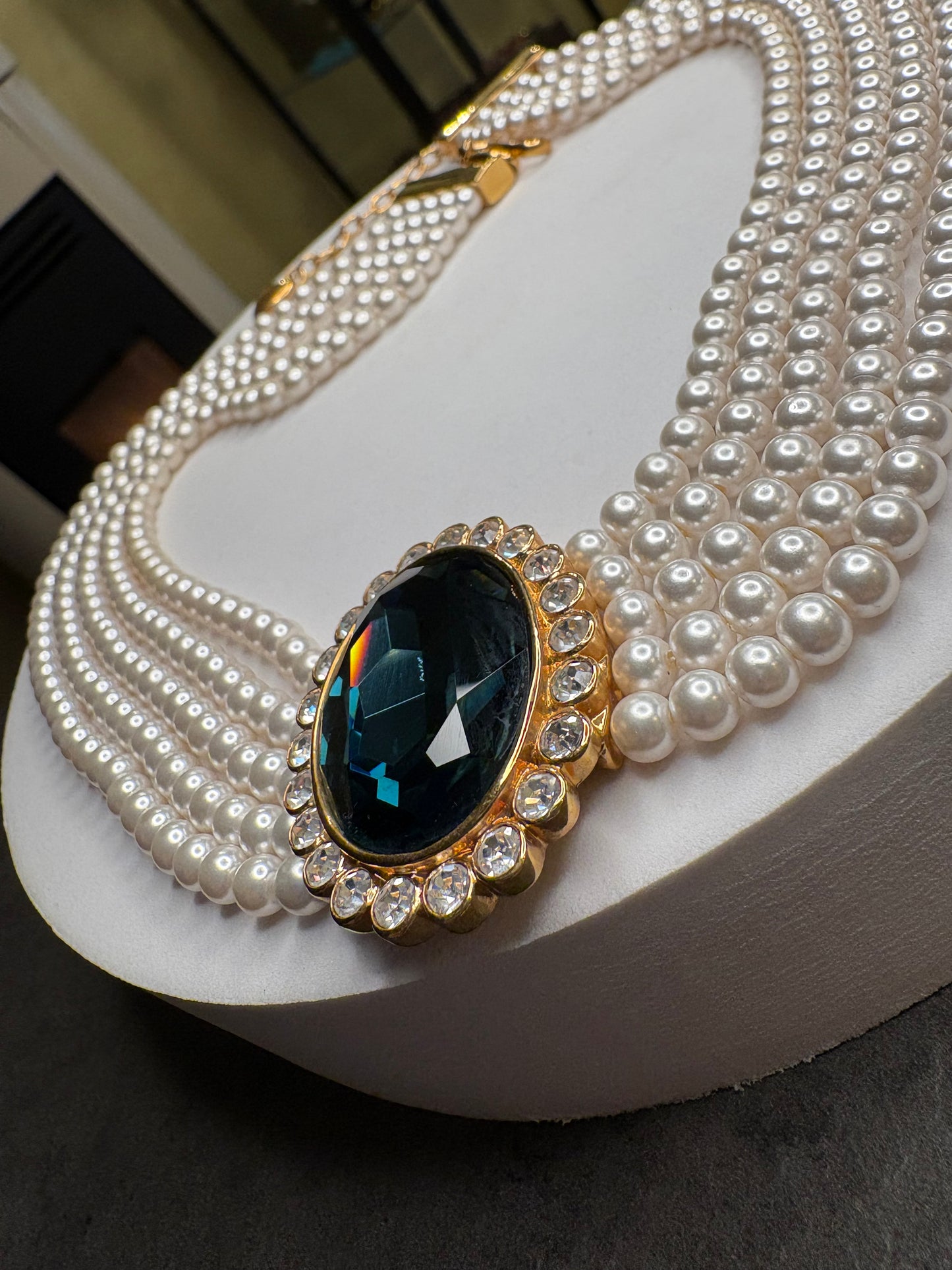 Collier “Queen of Hearts”