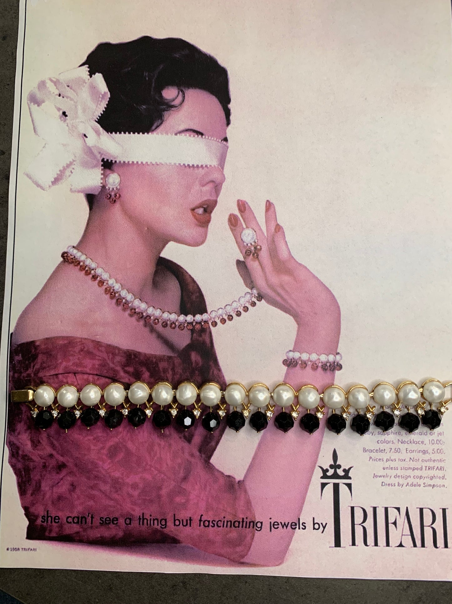 Bracciale Trifari 1958