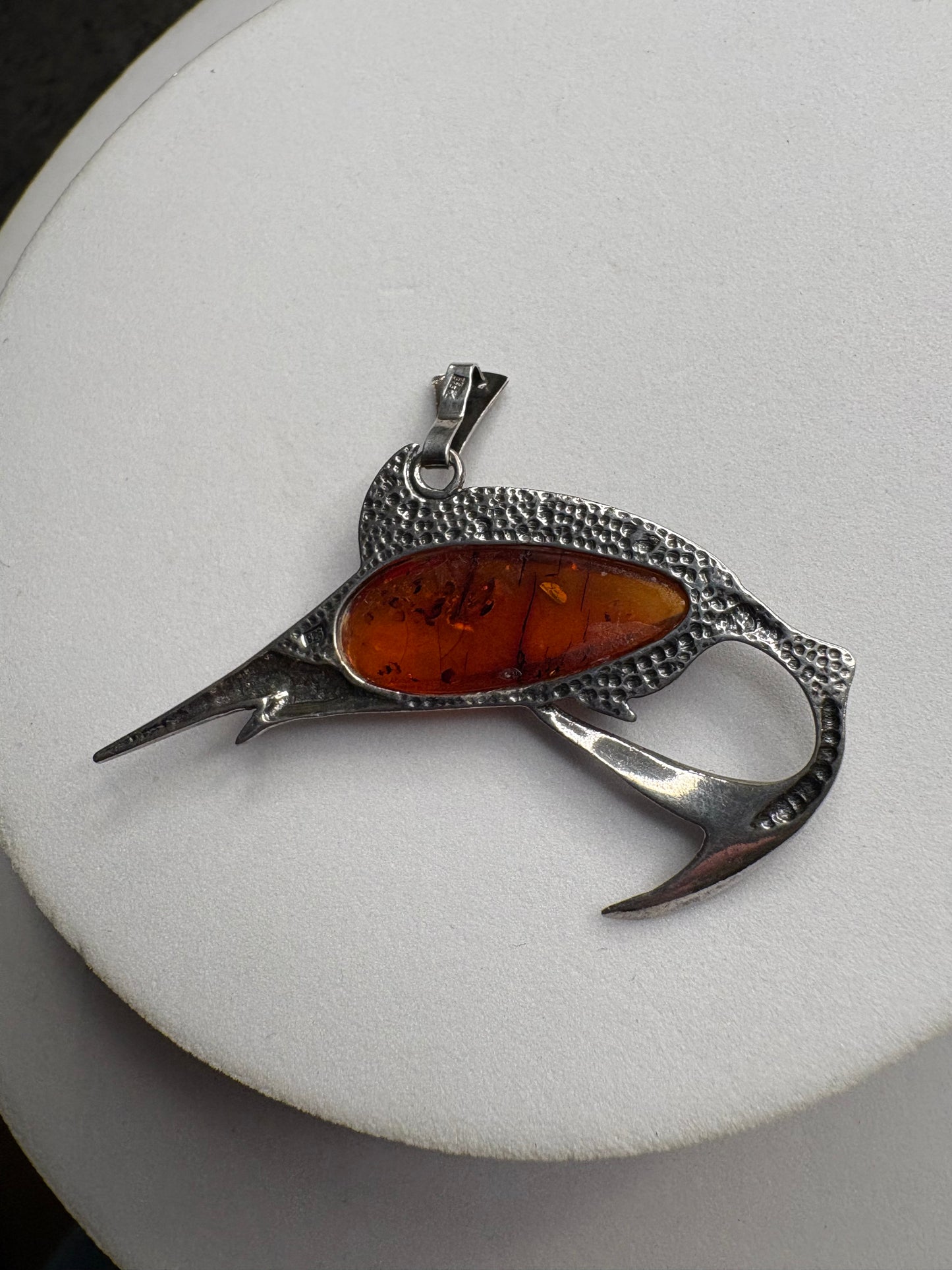 Pendente Argento 925 e Ambra