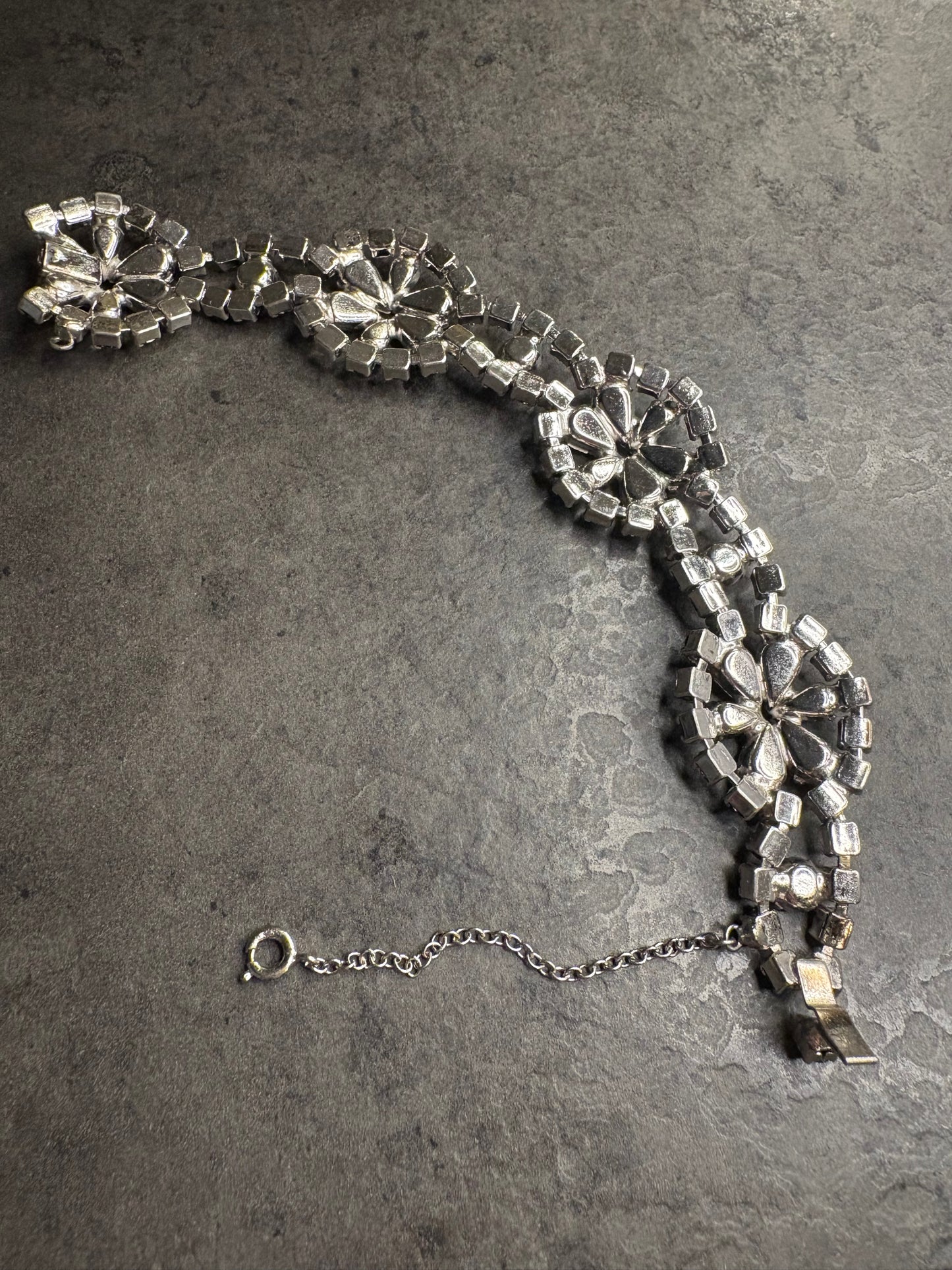 Bracciale Cristalli grigi