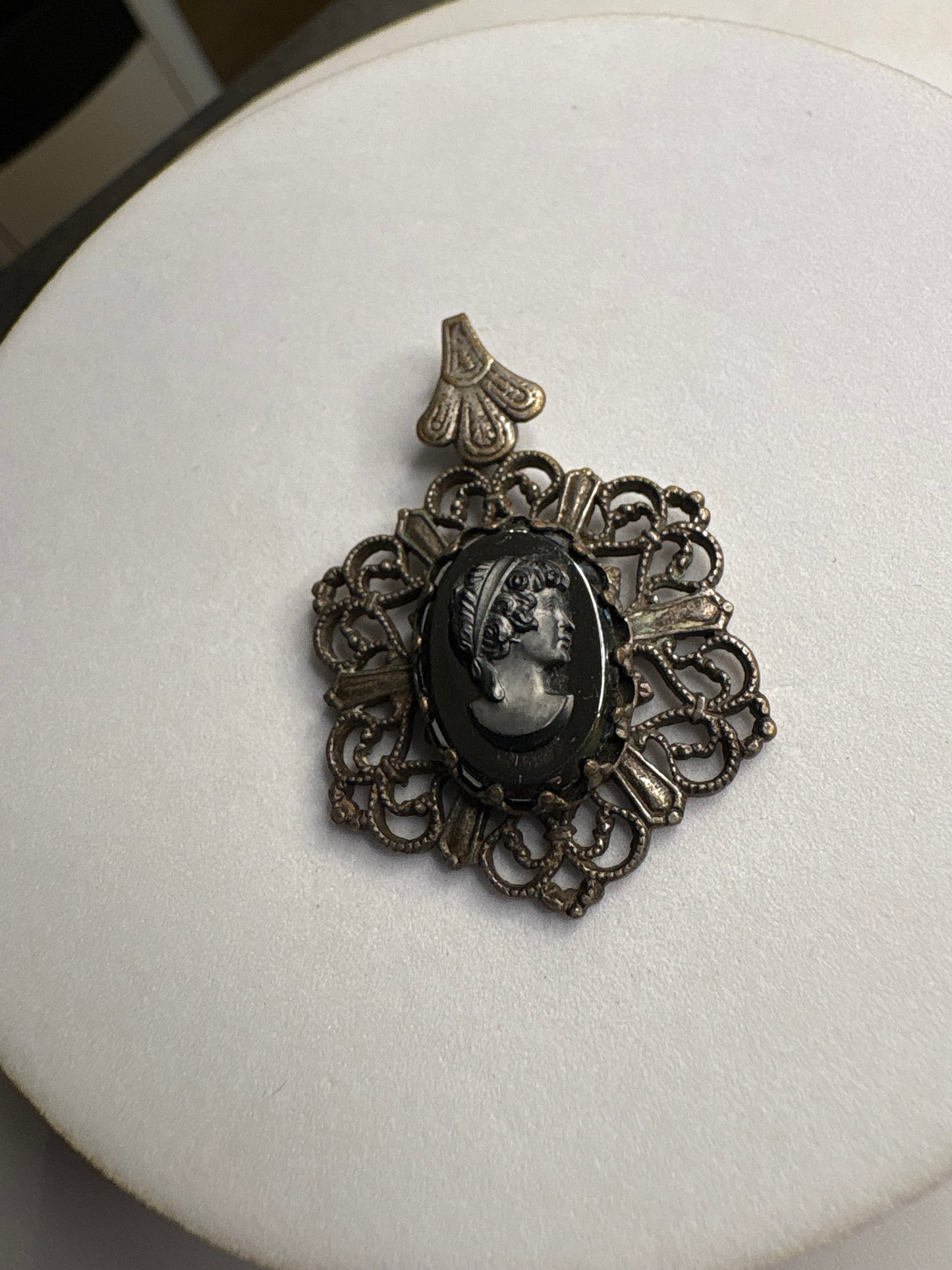 Pendente Cammeo Ematite