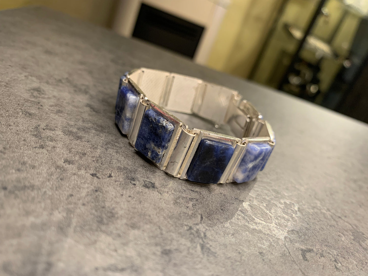 Bracciale Pietre Blu