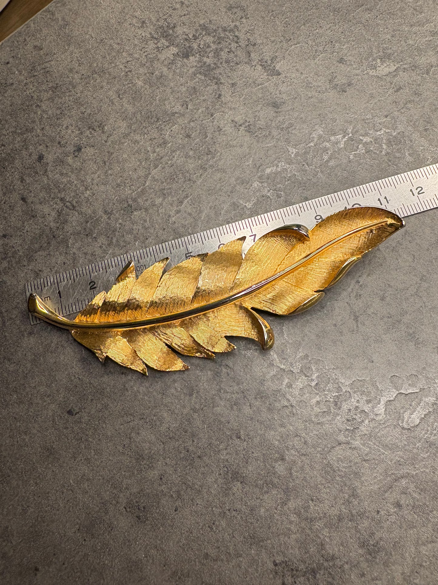 Spilla Foglia grande