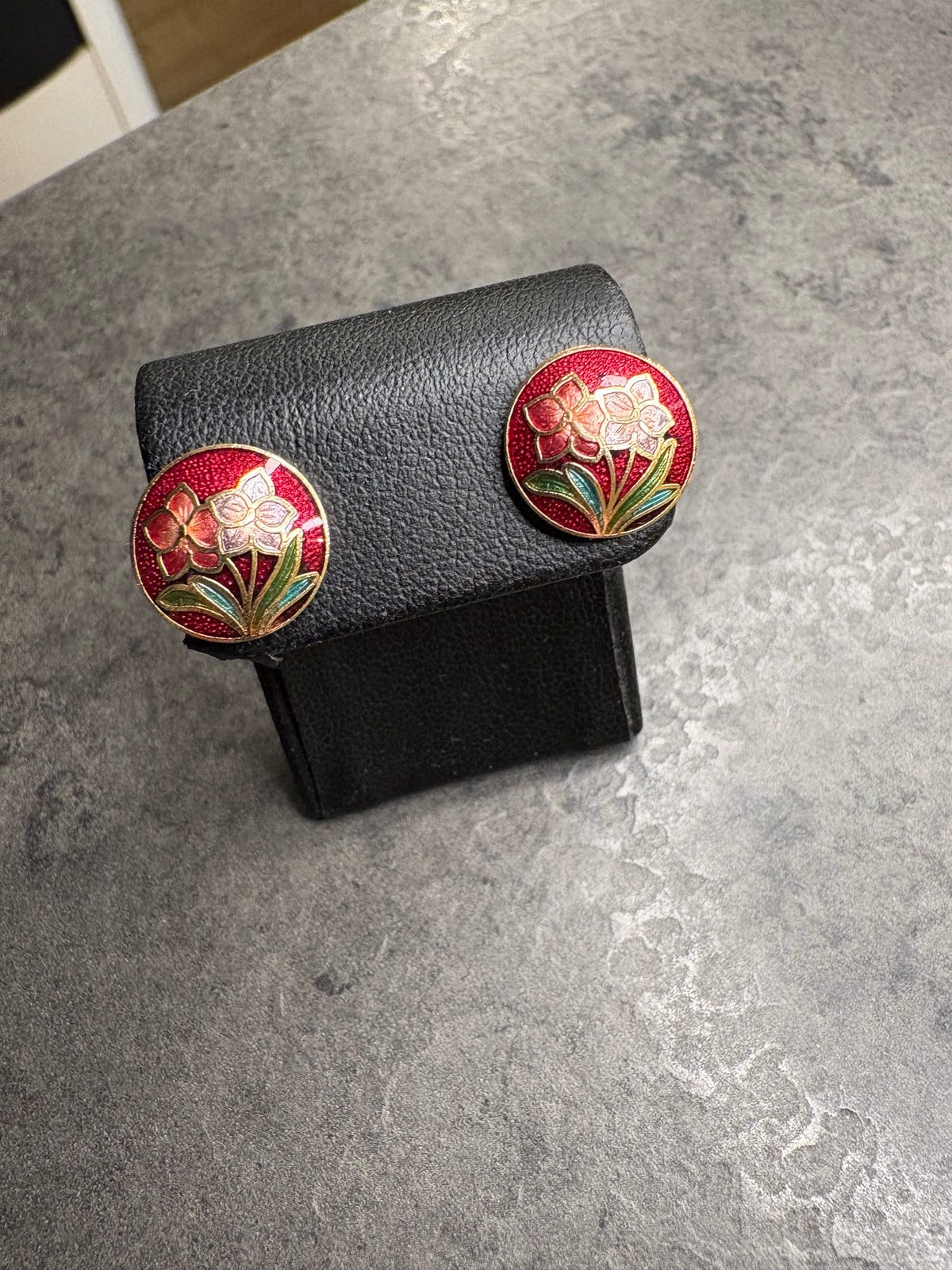 Orecchìni Cloisonné