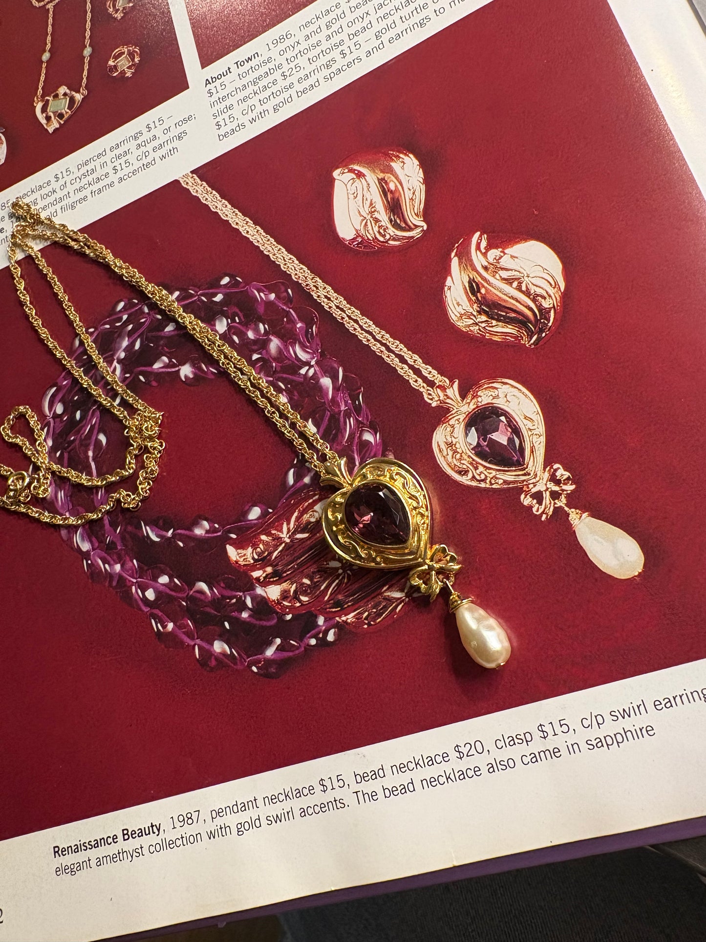 Collana Avon “Renaissance Beauty” – Collezione 1987