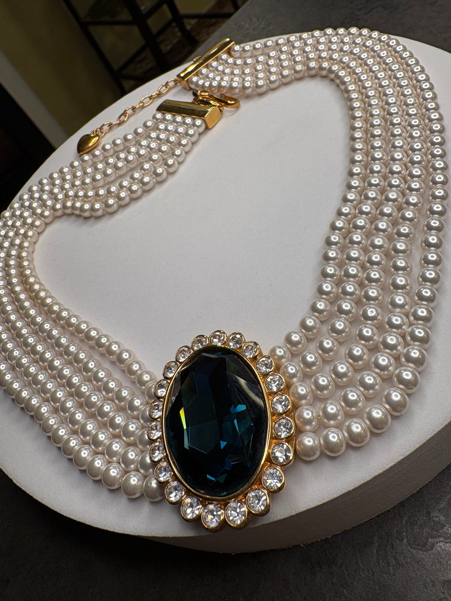 Collier “Queen of Hearts”