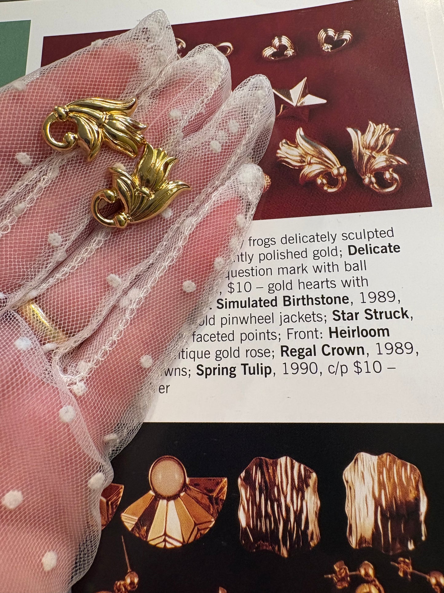 Orecchini Avon “Spring Tulip” – 1990