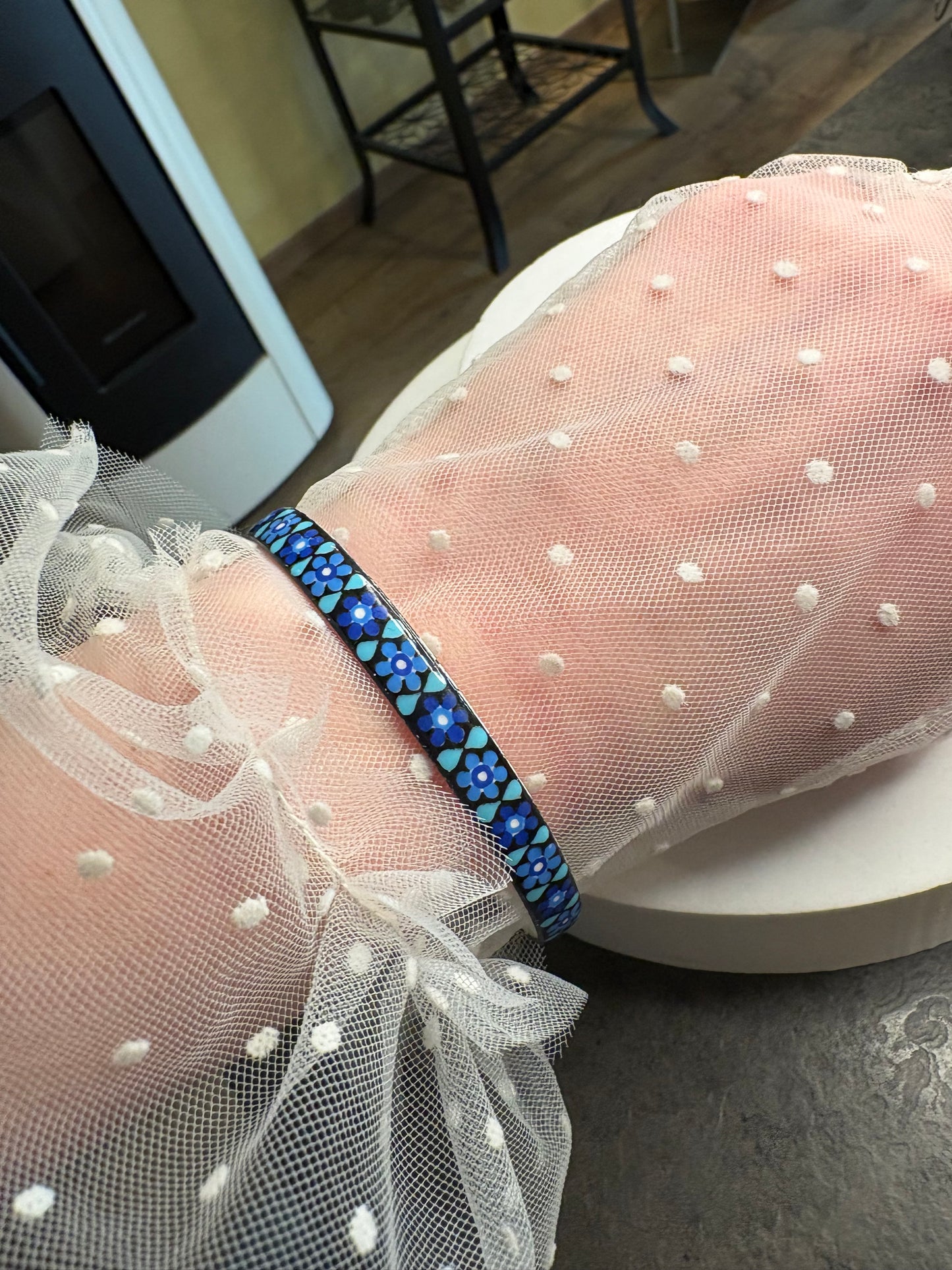 Bracciale Rigido Blu