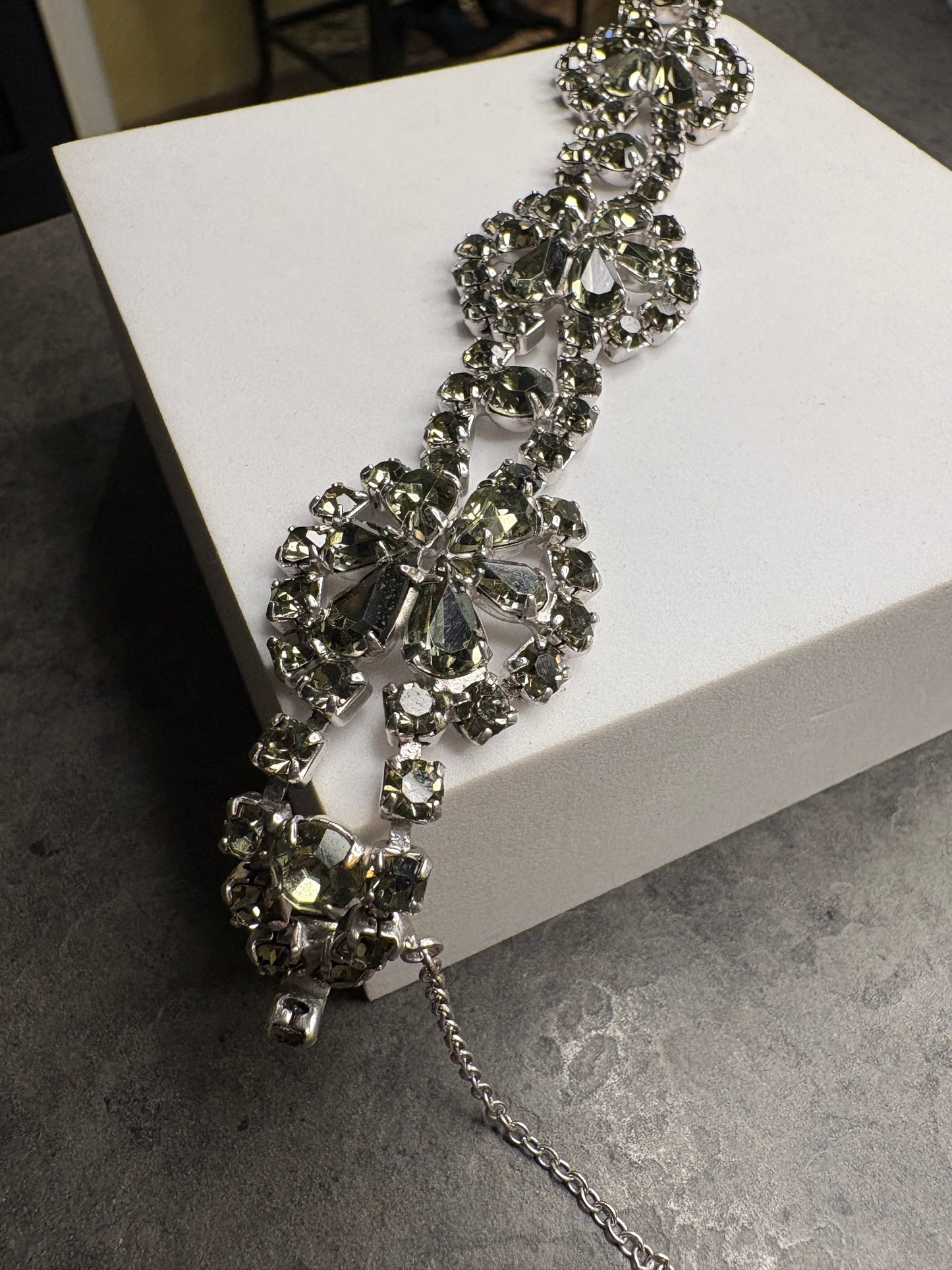 Bracciale Cristalli grigi