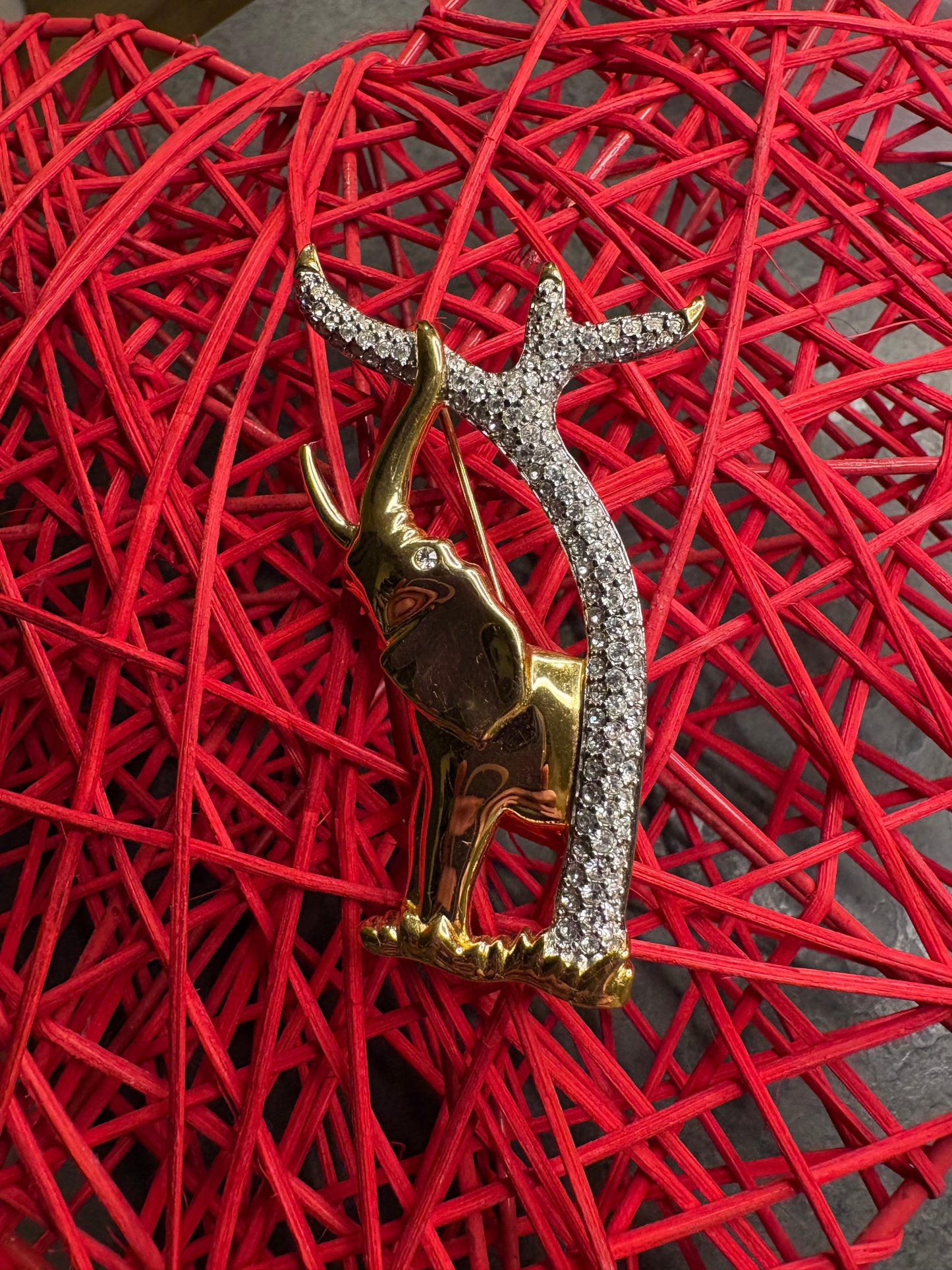 Spilla Swarovski “Elefante”