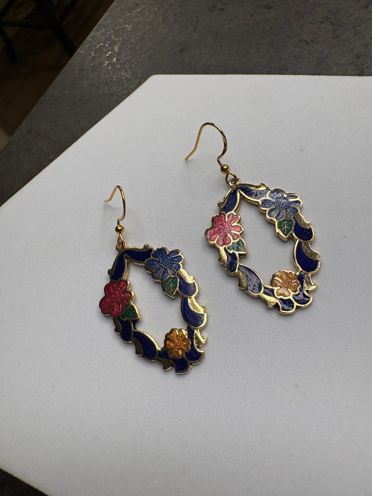 Orecchìni Cloisonné