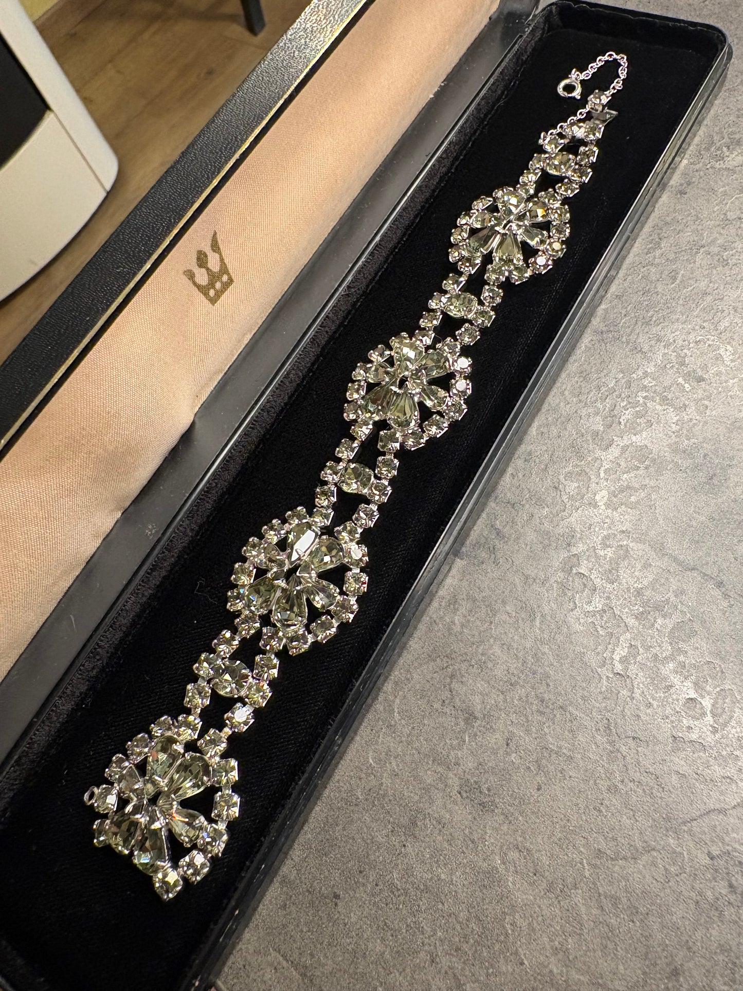 Bracciale Cristalli grigi