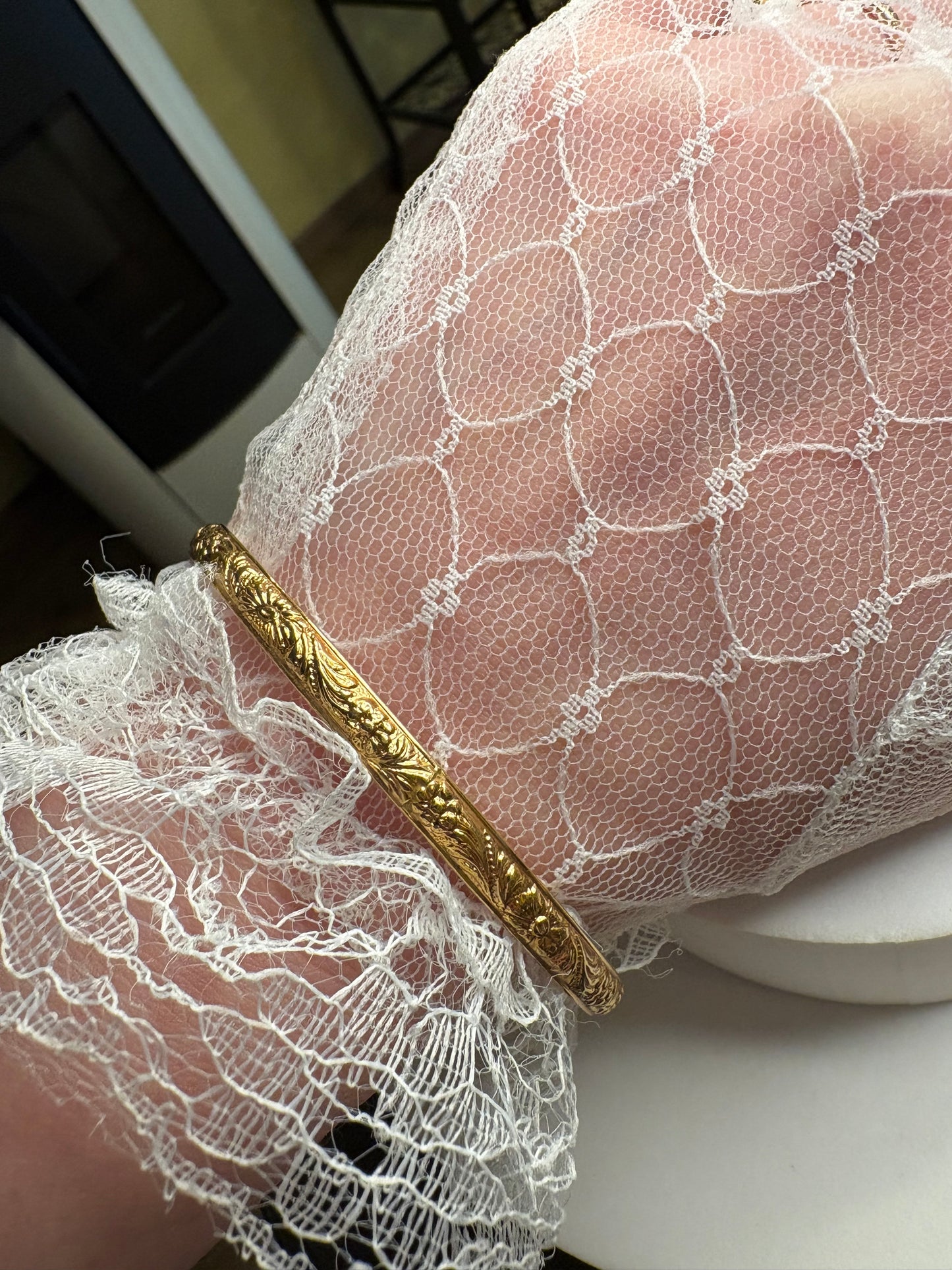 Bracciale rigido “Fiori”