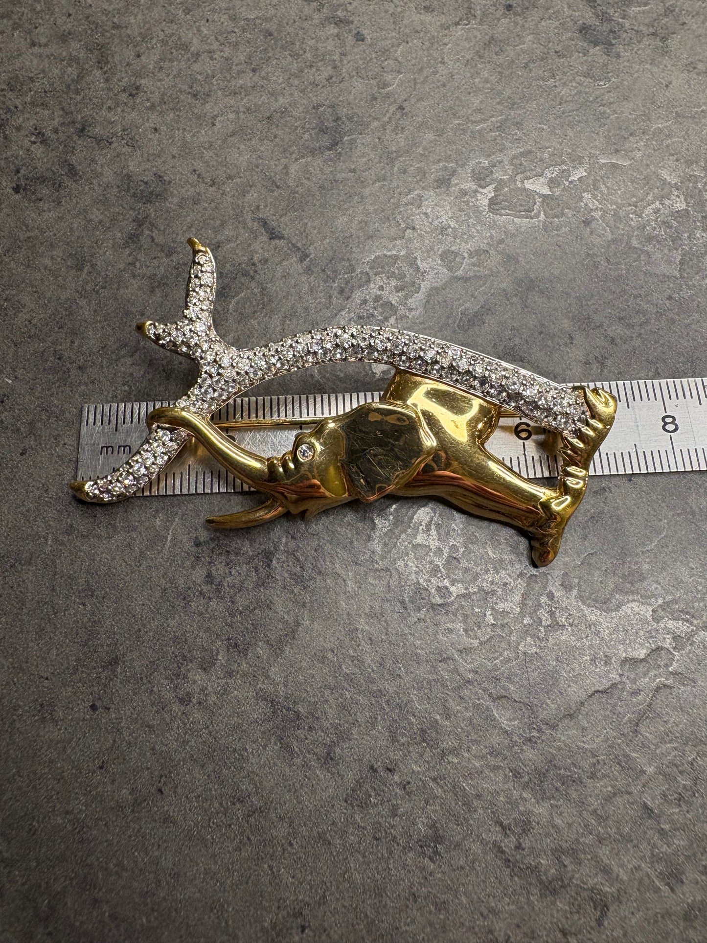 Spilla Swarovski “Elefante”