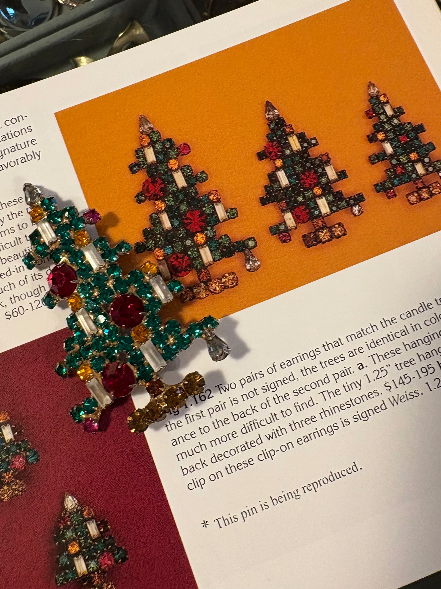 Spilla Weiss “Albero con Candele”