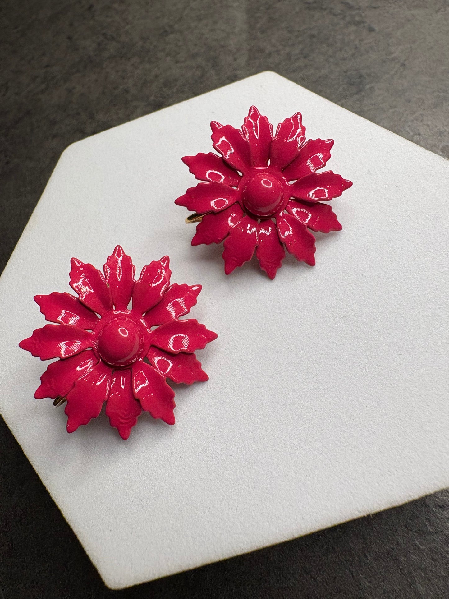 Orecchìni a clip “Fiori”