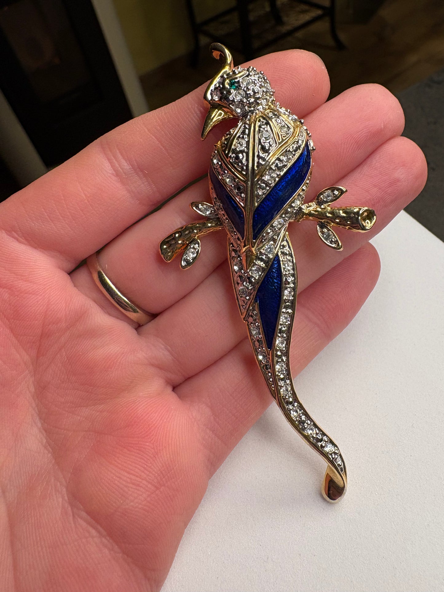 Spilla “Uccello di Paradiso”