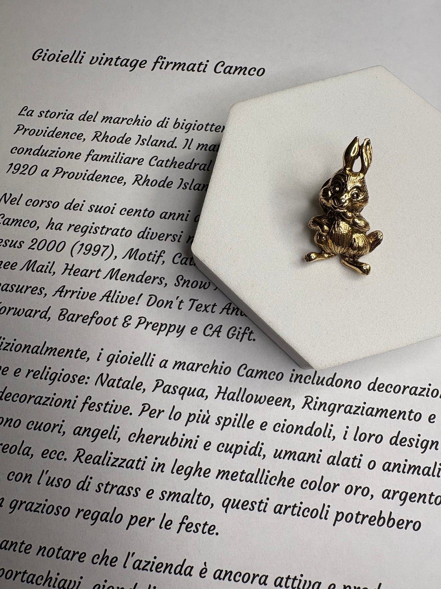 Pin Camco “Coniglio”