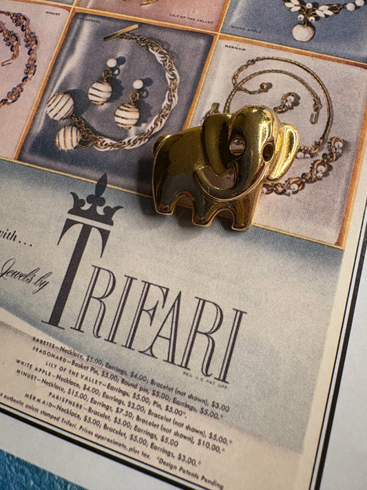 Spilla Trifari “Elefante”