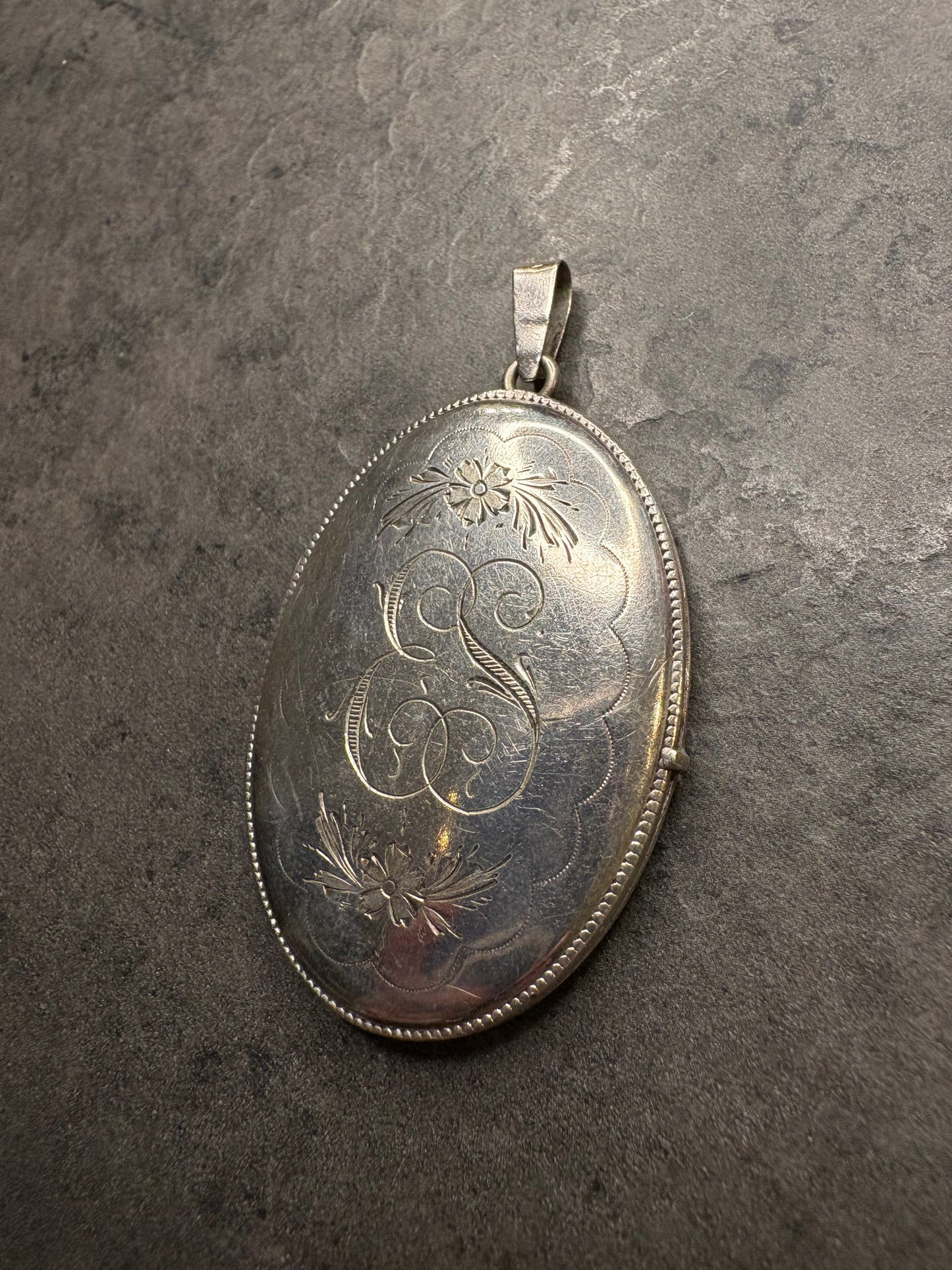 Pendente Locket Alpacca