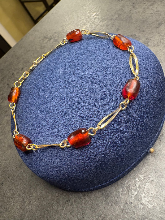 Bracciale Amerikaner e Ambra