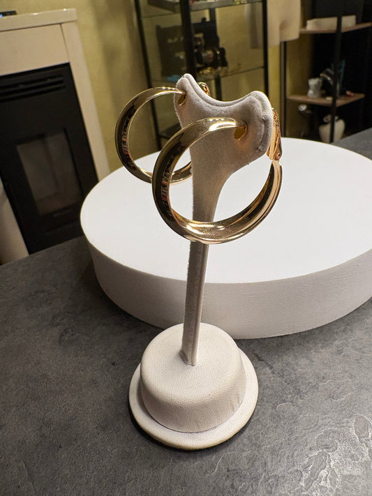 Orecchìni a clip “Cerchi medi”