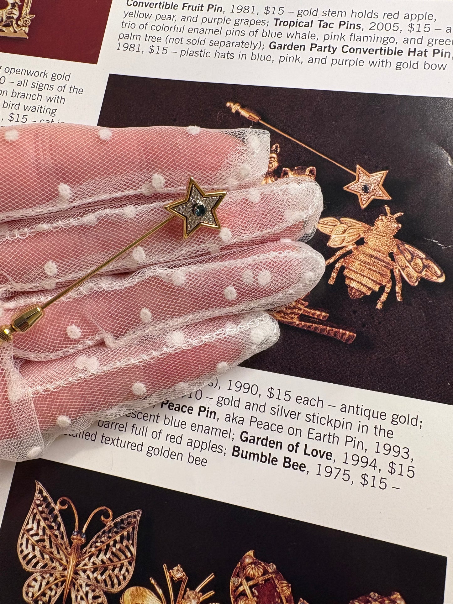 Spilla stick Avon 1979