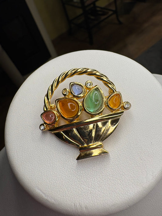 Spilla “Cesto di Fiori”