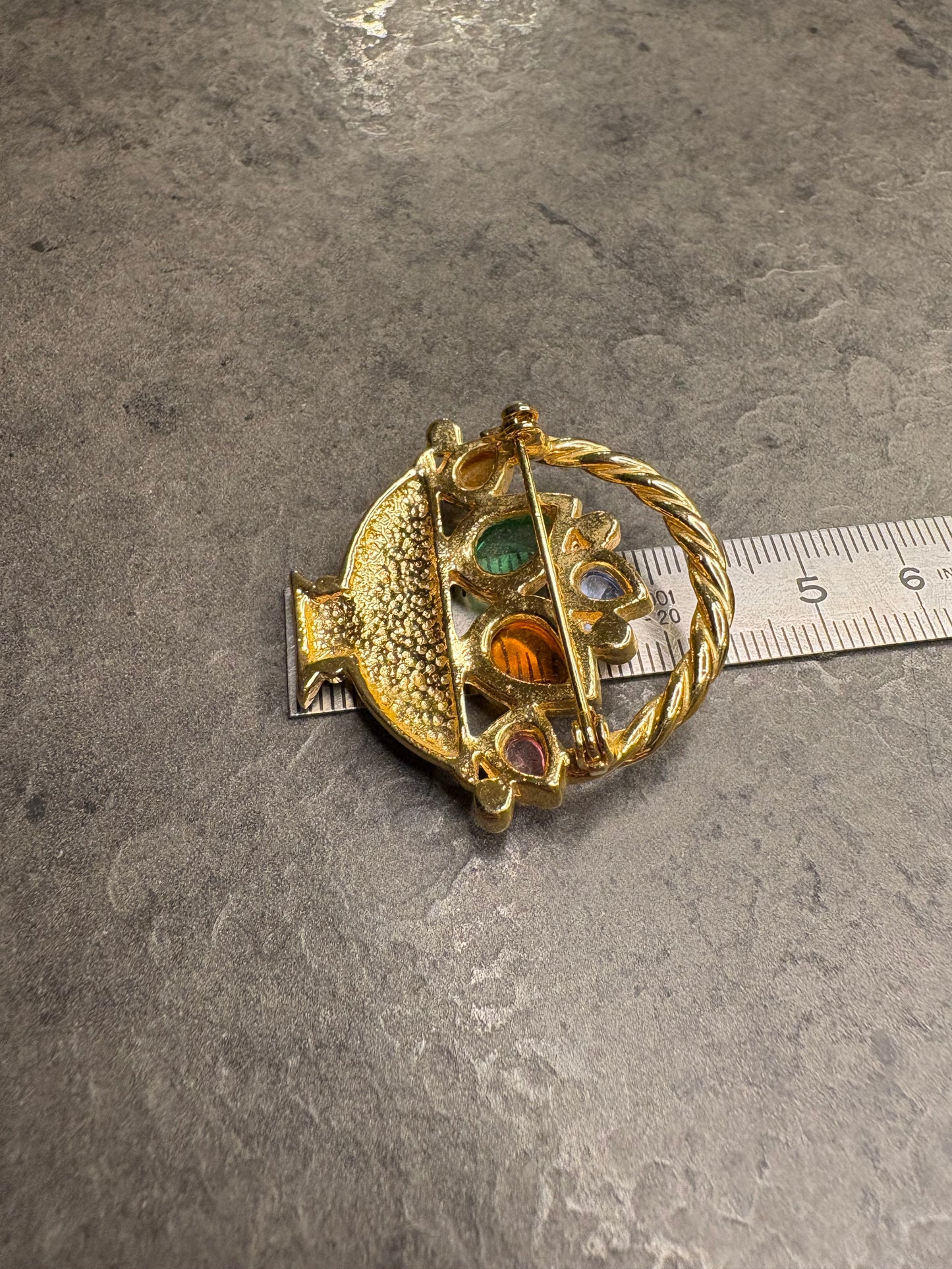 Spilla “Cesto di Fiori”