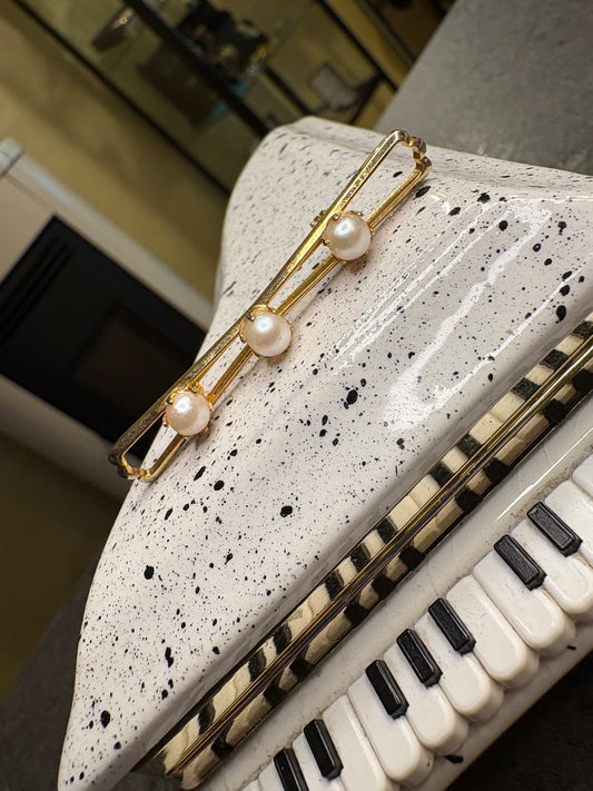 Spilla con Perle artificiali