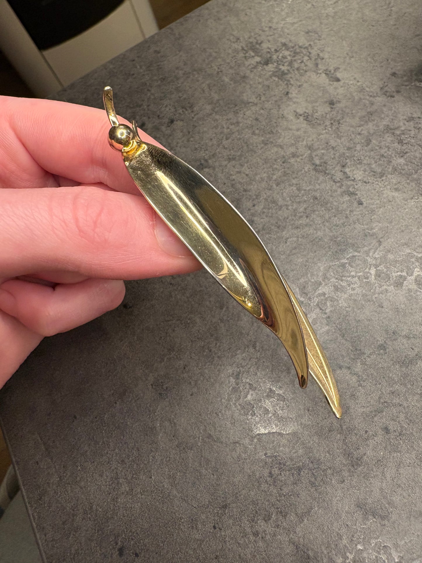 Spilla “Doppia Finitura”