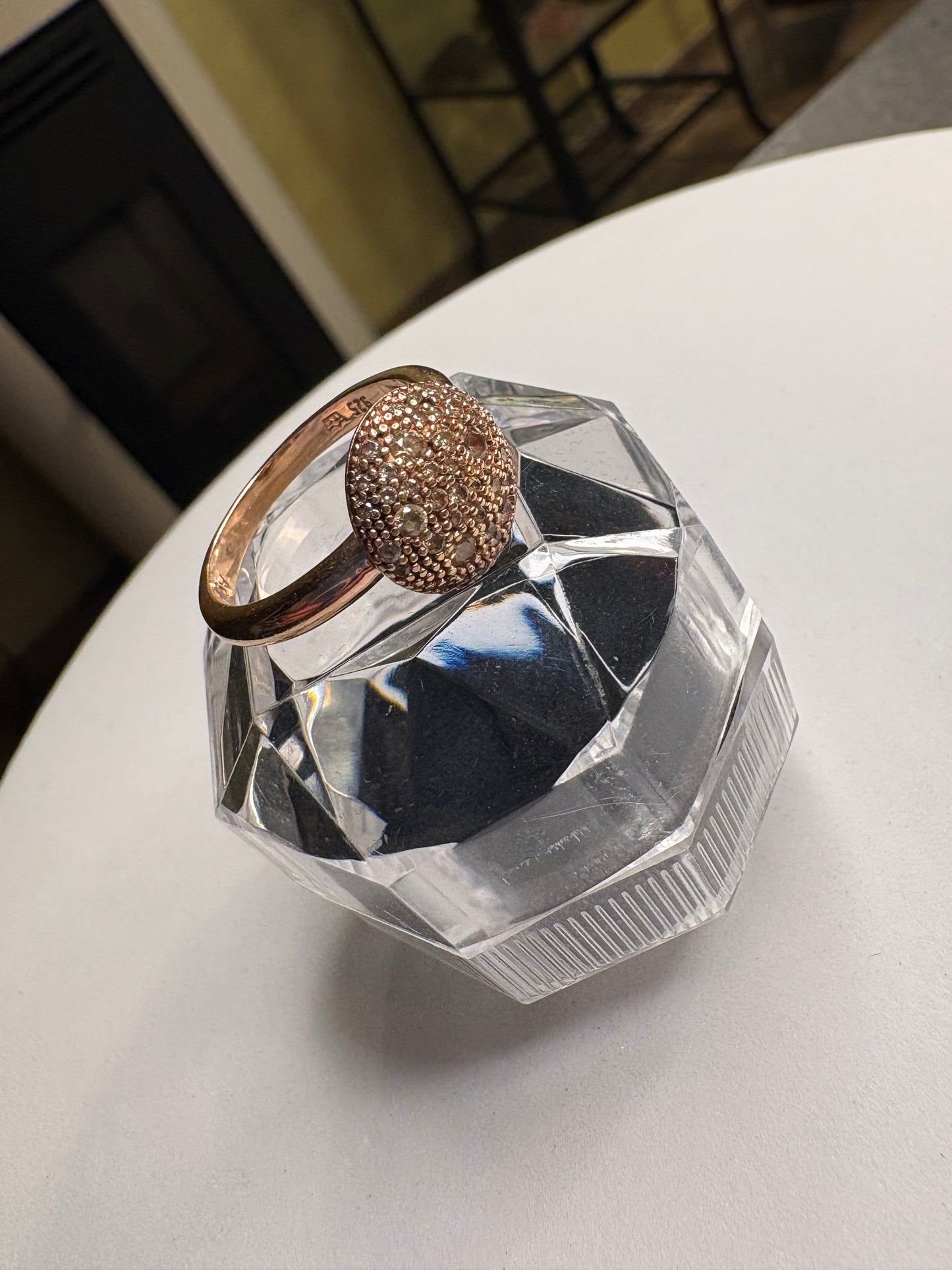 Anello Argento 925 Placato oro.