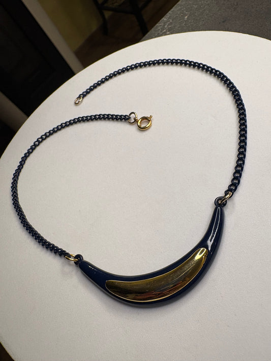 Girocollo Smalto Blu