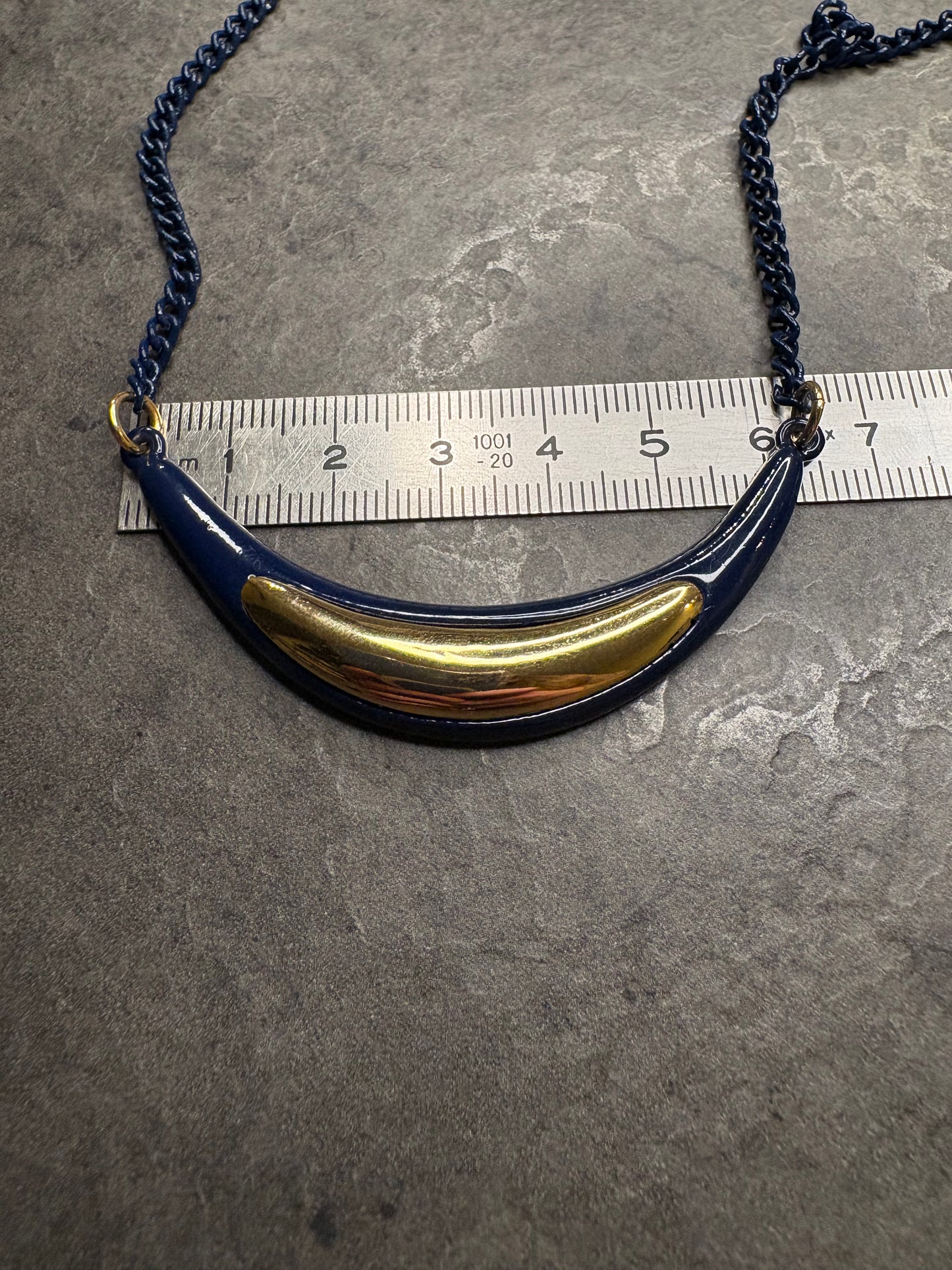 Girocollo Smalto Blu
