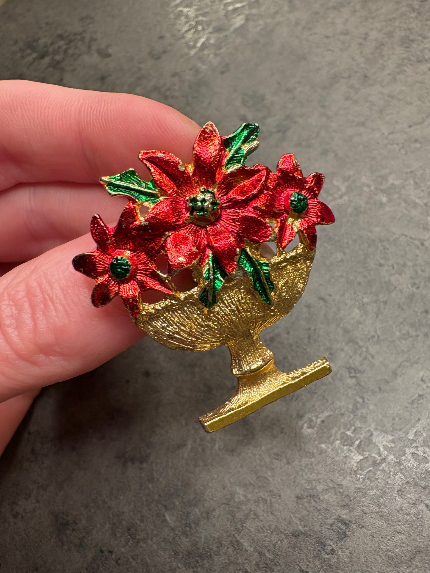 Spilla “Vaso di Fiori”