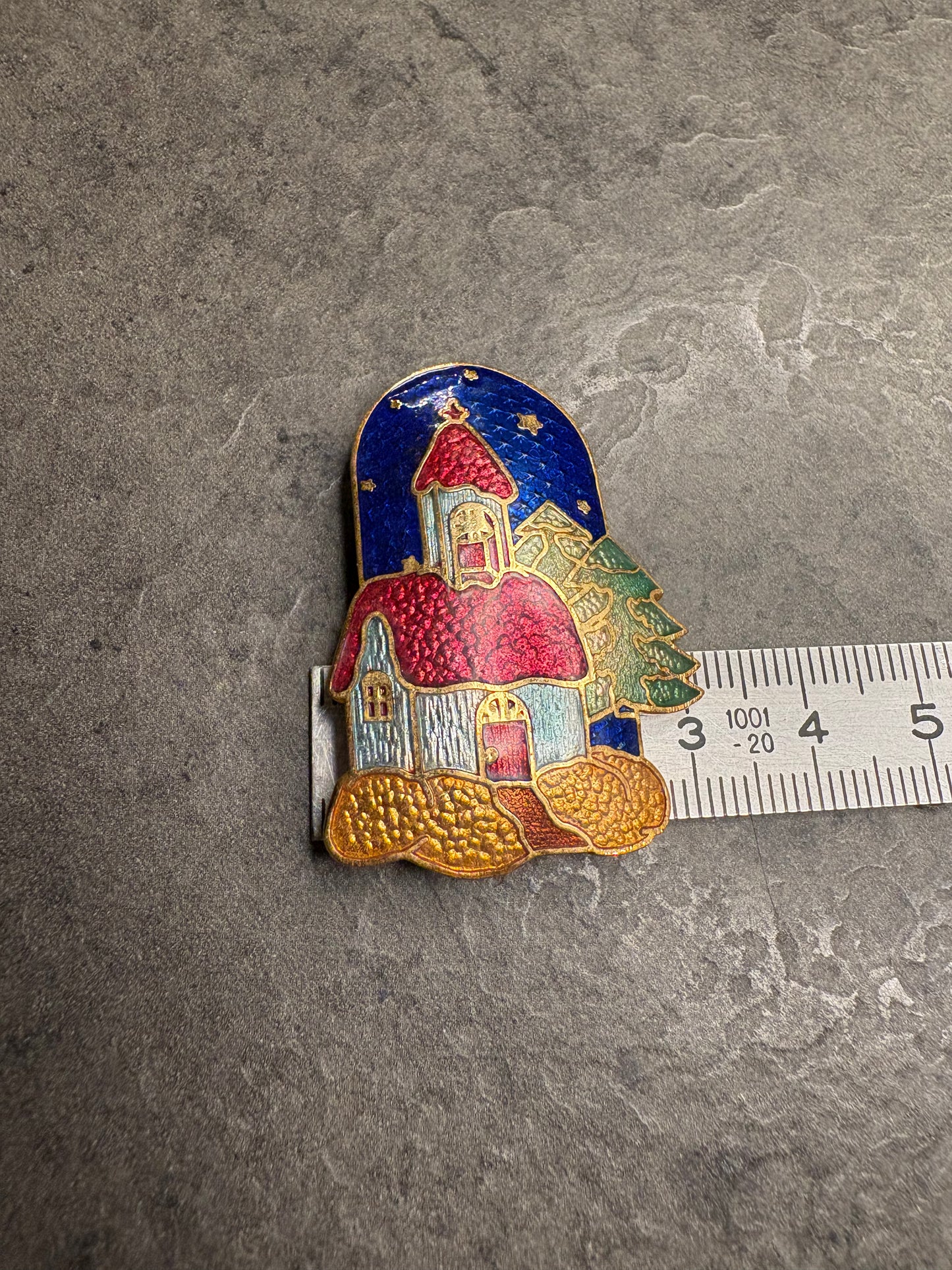 Spilla Natalizia “Casetta”