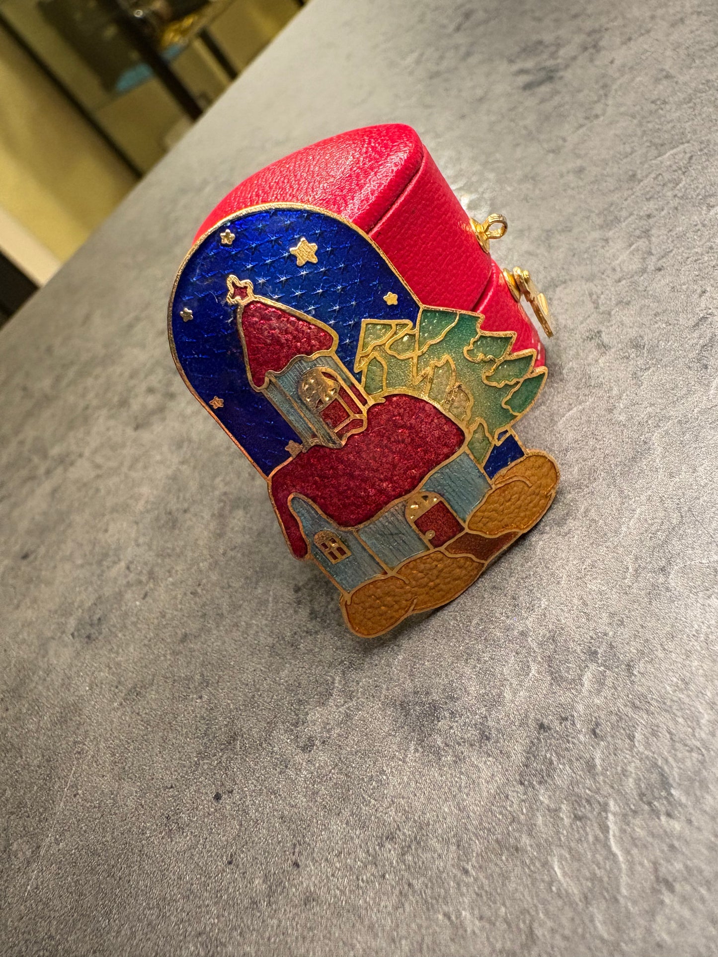 Spilla Natalizia “Casetta”