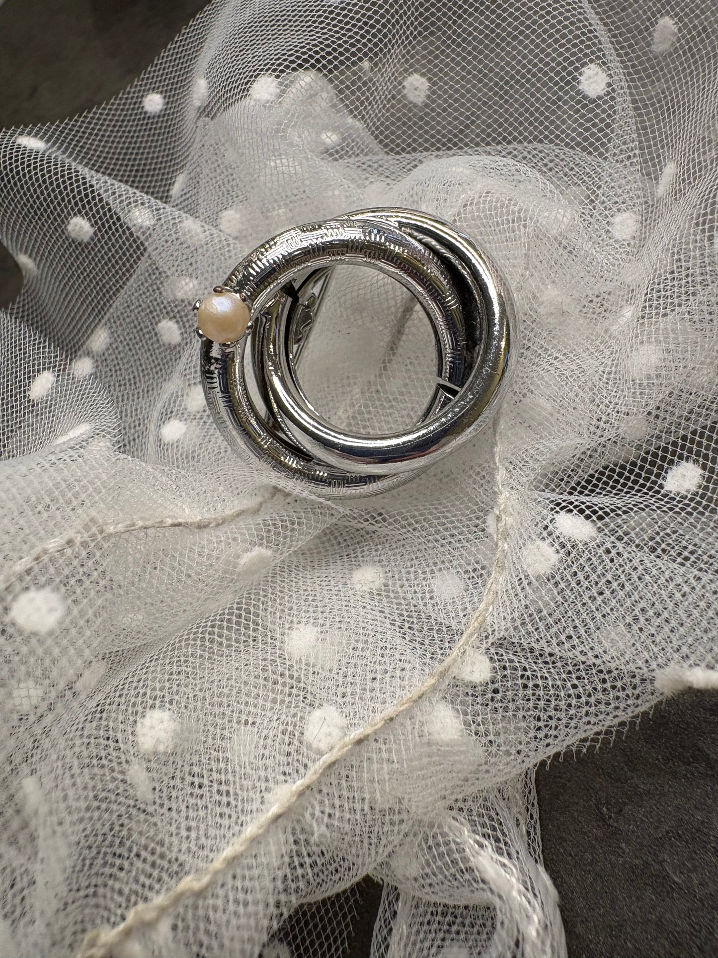 Spilla “Doppio cerchio”