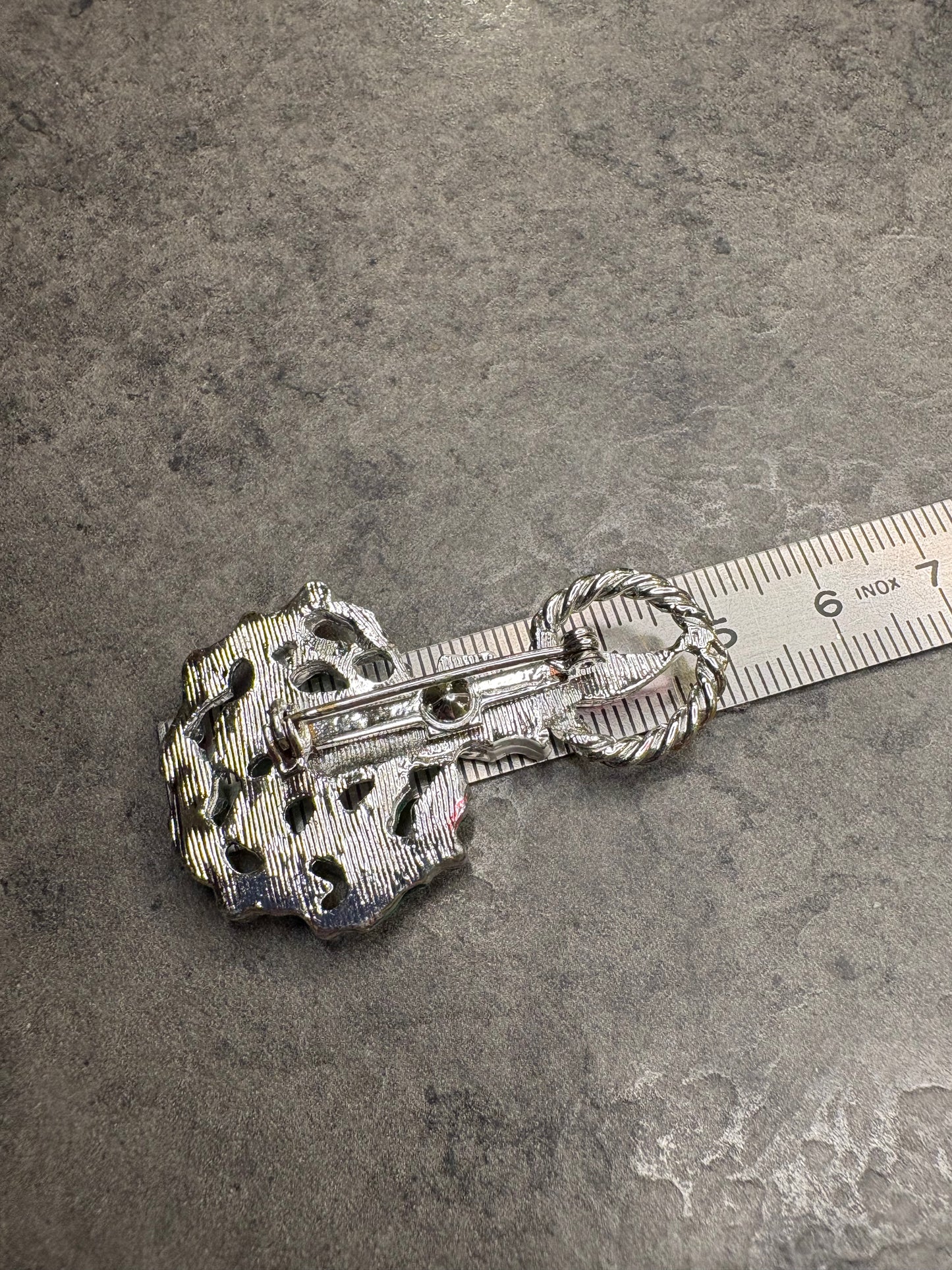 Spilla “Candela di Natale”