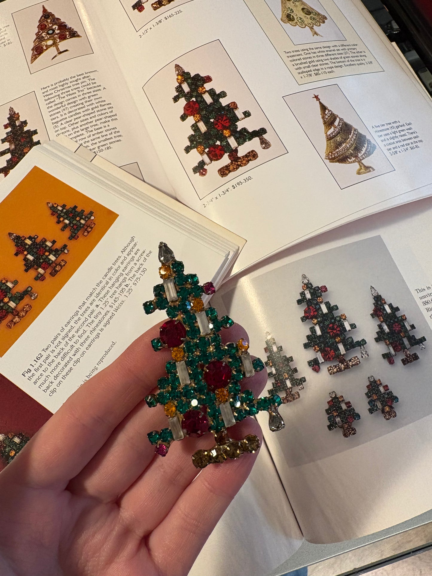 Spilla Weiss “Albero con Candele”