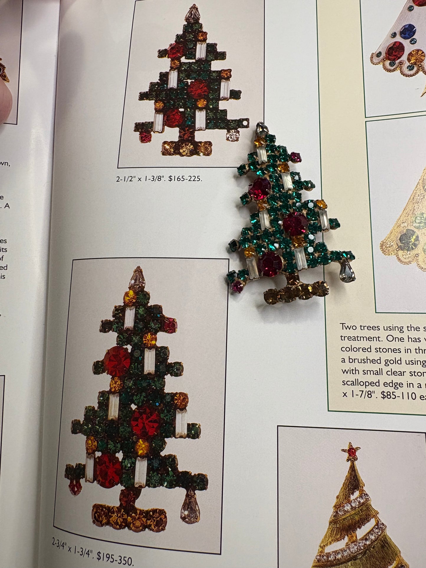 Spilla Weiss “Albero con Candele”