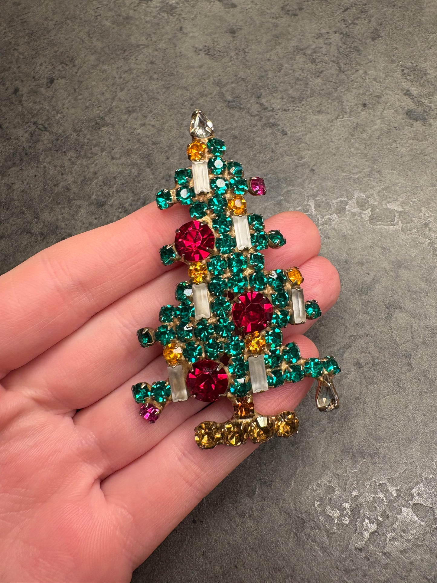 Spilla Weiss “Albero con Candele”