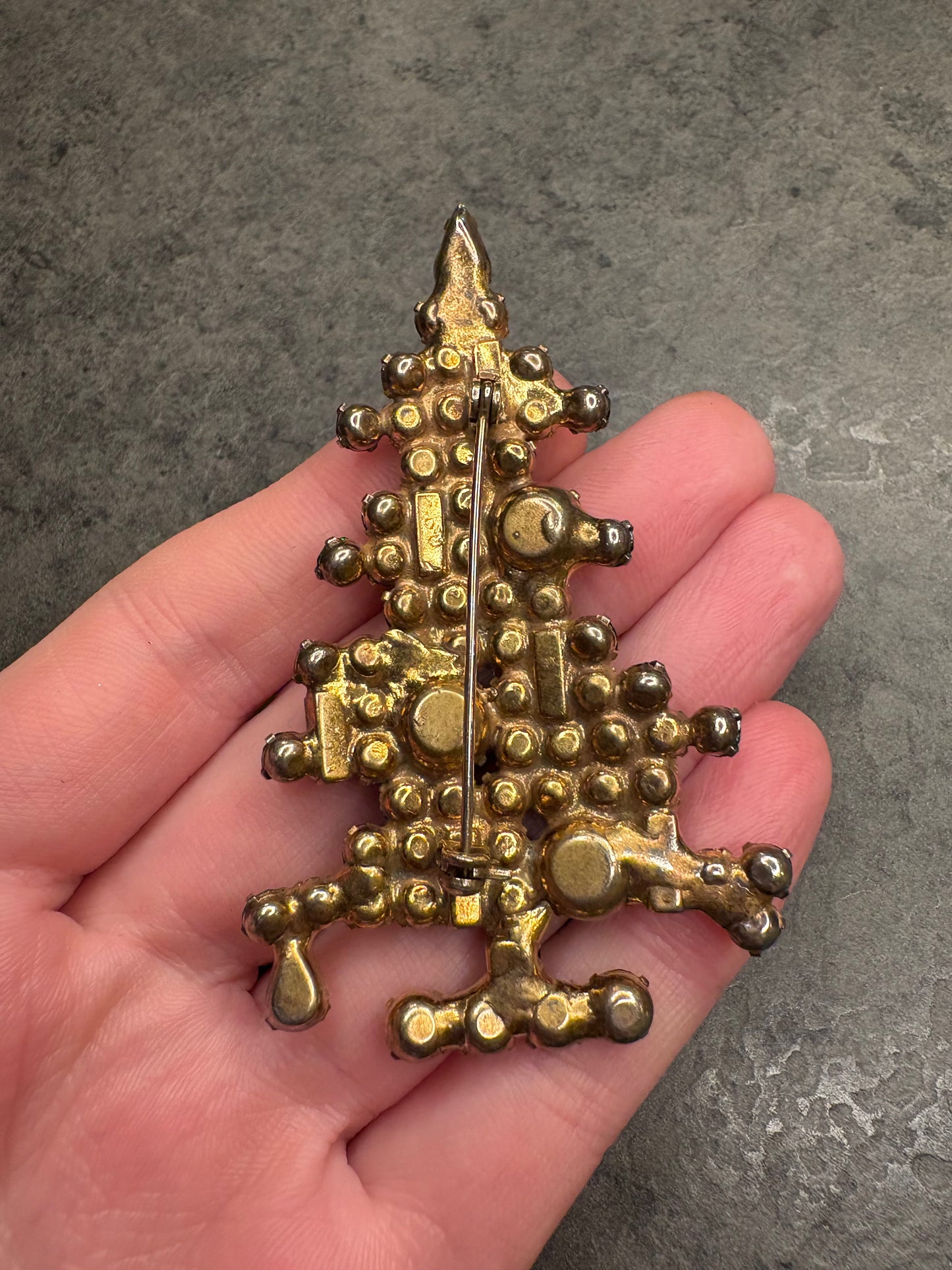 Spilla Weiss “Albero con Candele”