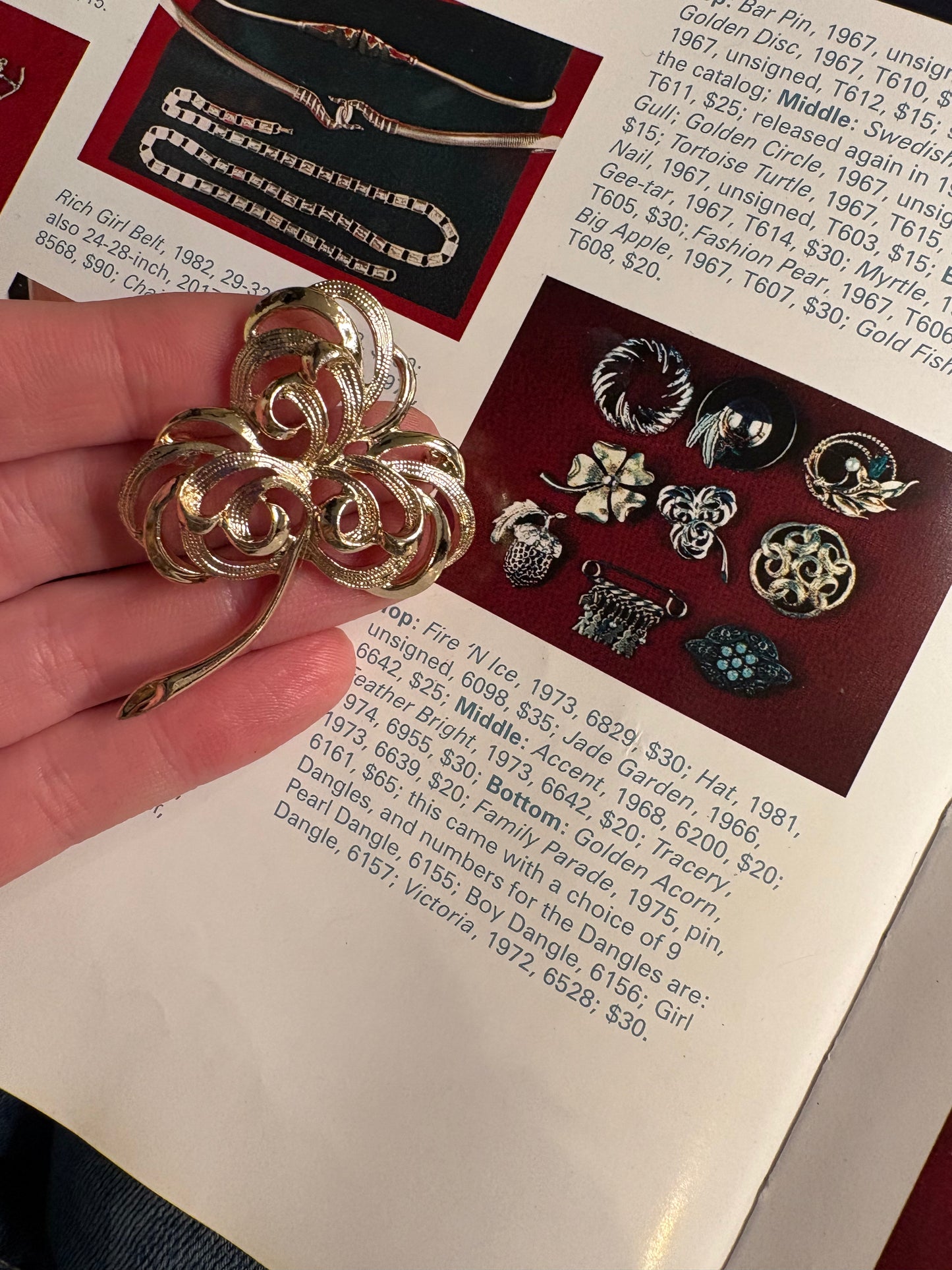 Spilla Sarah Coventry 1973.